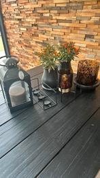 Riverdale houder met riverdale kaars en vaastje, Ophalen of Verzenden, Overige materialen, Minder dan 25 cm