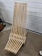 tuinstoel hout designe inklapbaar, Ophalen of Verzenden, 'T Olde Gre-j, Info@toldegrej.nl, Endepoelstraat 20f Didam