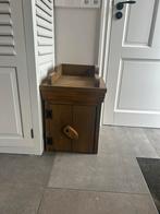 Steigerhout nachtkastjes, Ophalen, Zo goed als nieuw, Hout, Minder dan 55 cm