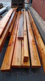 6x douglas balken 6,5 x 14 x 400 en 300 cm, Ophalen, Zo goed als nieuw, 250 cm of meer, Balken