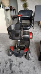 Opvouwbare scootmobiel metallic rood PractiComfort, Gebruikt, 16 t/m 25 km, 11 t/m 15 km/u, Ophalen
