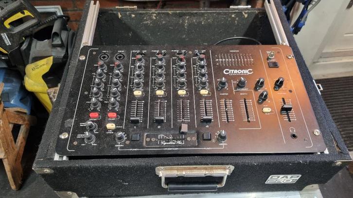 Citronic CDM10:4 MK5 4 Kanaals USB mixer mengpaneel gebruikt, Muziek en Instrumenten, Mengpanelen, Gebruikt, 10 tot 20 kanalen