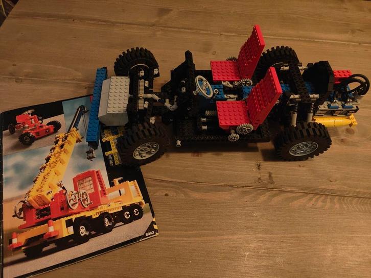 Lego Technic 8860 auto Car chassis, Kinderen en Baby's, Speelgoed | Duplo en Lego, Gebruikt, Lego, Complete set, Ophalen of Verzenden