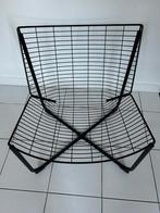 IKEA Draadstoel - Zwart - Nieuwstaat!, Huis en Inrichting, Stoelen, Ophalen, Zwart, Vintage, Zo goed als nieuw