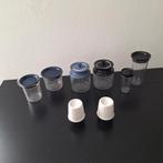 Tupperware suiker en melk bakjes, eierdopjes, Ophalen of Verzenden, Gebruikt, Overige typen