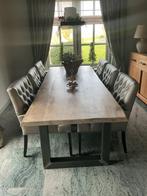 Eetkamerstoelen diepte 50,zith 50 ,totale hoogte 96,br 60, Huis en Inrichting, Ophalen, Gebruikt, Overige kleuren, Landelijk