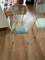 Vintage schoolstoel, Huis en Inrichting, Stoelen, Ophalen, Gebruikt, Bruin, Vintage