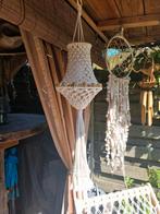 Macramé ibiza lamp handmade, Huis en Inrichting, Ophalen of Verzenden, Nieuw, Overige materialen, Boho