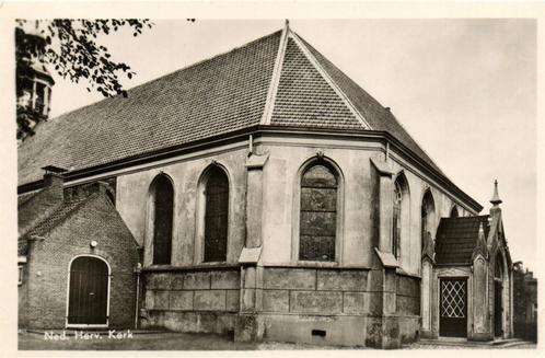Ned. Herv. Kerk - Zwijndrecht - 1962 gelopen, Verzamelen, Ansichtkaarten | Nederland, Gelopen, Overijssel, 1960 tot 1980, Ophalen of Verzenden