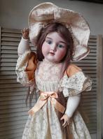 Grote antieke pop, Armand Marseille 390n, 74 cm, Verzamelen, Poppen, Ophalen, Gebruikt, Pop