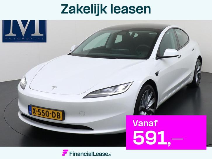 Tesla Model 3 Long Range AWD 78 kWh 1e Eigenaar | Origineel, Auto's, Tesla, Bedrijf, Lease, Financial lease, Model 3, ABS, Airbags