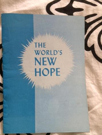 folder the world's New Hope Bob Hope Eddy Foy beschikbaar voor biedingen