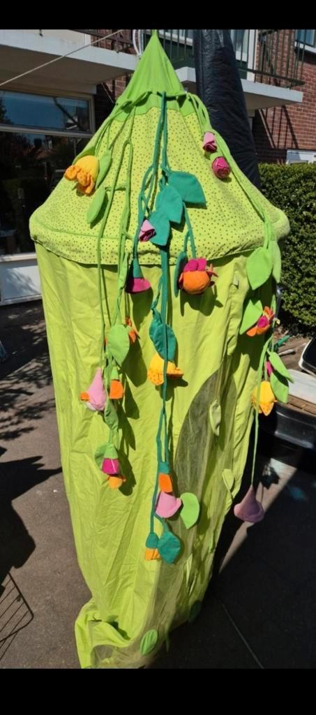 Klamboe speeltent met bloemen van Ikea, Kinderen en Baby's, Speelgoed | Speeltenten, Gebruikt, Ophalen