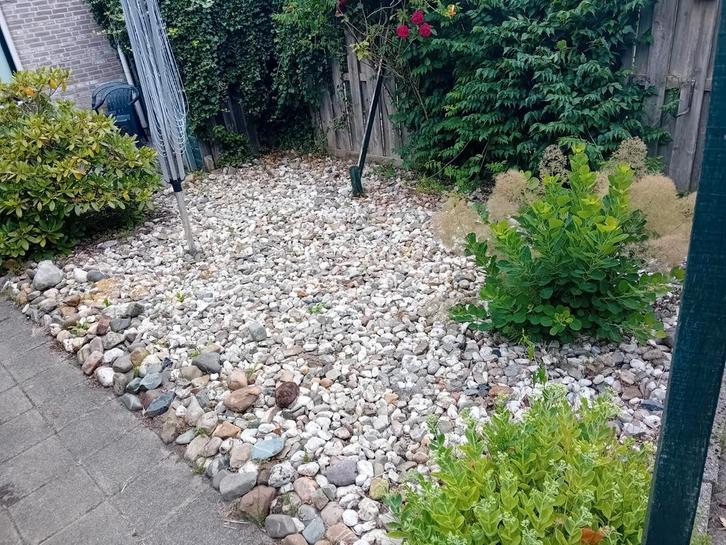 Tuin grind/stenen, Tuin en Terras, Grind, Keien en Split, Gebruikt, Grijs, Overige materialen, Ophalen