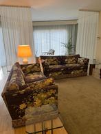 Twee 2,5 zits banken, Engelse stijl, Huis en Inrichting, Ophalen, Gebruikt, Klassiek, 150 tot 200 cm