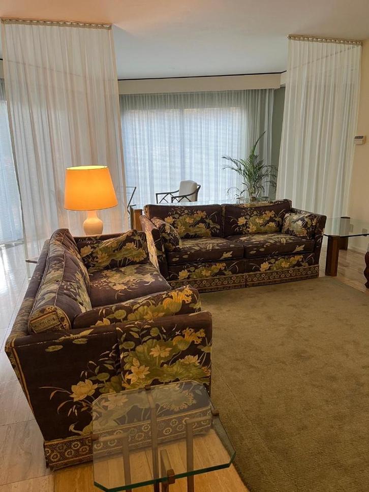 Een 2,5 zits bank, Engelse stijl, Huis en Inrichting, Banken | Bankstellen, Gebruikt, Rechte bank, Driepersoons, 150 tot 200 cm