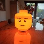 Originele Lego Bureau/Nacht Lamp van het hoofd van minifig, Huis en Inrichting, Lampen | Tafellampen, Kunststof, Zo goed als nieuw