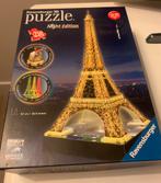 Ravensburger 3D Puzzel Eiffeltoren Night Edition, Ophalen of Verzenden, Minder dan 500 stukjes, Zo goed als nieuw, Rubik's of 3D-puzzel