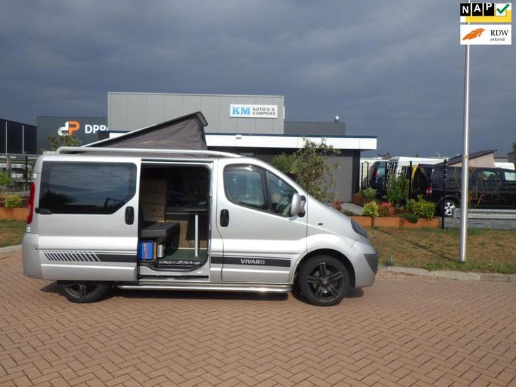 Opel VIVARO-2 2.5CDTI/107KW-DPF-E4 2.7T L1H1 leuke buscamper, Caravans en Kamperen, Campers, Bedrijf, Buscamper of Camperbus, Overige merken