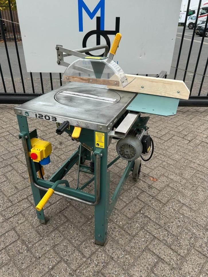Gjerde 1203 cirkelzaagmachine/tafelzaag 230V 300MM BJ2018, Doe-het-zelf en Verbouw, Gereedschap | Zaagmachines, Zo goed als nieuw