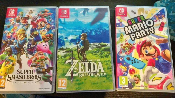 Zelda breath of the wild - nintendo switch, Spelcomputers en Games, Games | Nintendo Switch, Gebruikt, Avontuur en Actie, 1 speler