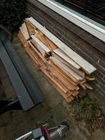 Gratis Stookhout & Oude Vloerdelen, Doe-het-zelf en Verbouw, Hout en Planken, Ophalen, Gebruikt, Minder dan 25 mm, Plank