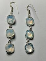 Mooie zilveren 925 oorbellen met opaliet, Sieraden, Tassen en Uiterlijk, Oorbellen, Hangers, Nieuw, Ophalen of Verzenden, Met edelsteen