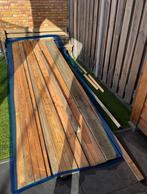 Zweedse Rabat Douglas houten planken 372 cm lang - 8 stuks, Ophalen, 250 cm of meer, Planken
