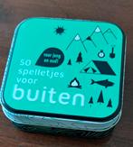 50 Buitenspelletjes - Nieuw in Blik, Hobby en Vrije tijd, Gezelschapsspellen | Bordspellen, Nieuw, Ophalen of Verzenden, Image Books