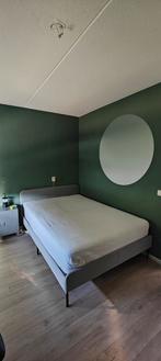 Tweepersoonsbed 140x200 met matras, Ophalen, Gebruikt, Tweepersoons, 140 cm