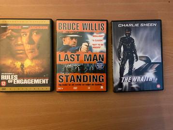DVD Collectie: Rules, Last Man, The Wraith beschikbaar voor biedingen