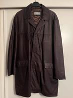 Leren driekwart herenjas edys maat XXL donkerbruin, Kleding | Heren, Ophalen of Verzenden, Nieuw, Overige maten, Bruin