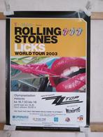 Rolling Stones Licks World Tour 2003 concert poster, Verzenden, Zo goed als nieuw, Poster, Artwork of Schilderij