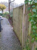 GRATIS schuttingdeel hillhout, Doe-het-zelf en Verbouw, Hout en Planken, Gebruikt, Minder dan 25 mm, Plank, Ophalen