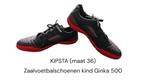 Kipsta zaalvoetbalschoenen Ginka 500 maat 36, Kipsta, Ophalen of Verzenden, Zo goed als nieuw, Jongen of Meisje