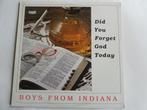 LP Boys From Indiana - Did You Forget God Today, Ophalen of Verzenden, 12 inch