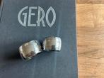 2 Gero 90 verzilverde servetringen - model nr. 1019, Antiek en Kunst, Antiek | Bestek, Ophalen of Verzenden