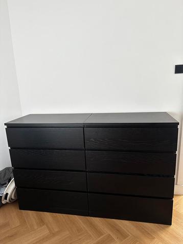 2x ikea malm ladekast