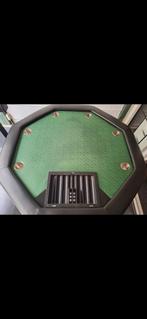 Kleine ronde pokertafel met poot, Ophalen