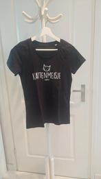 Darum Kattenmeisje T-shirt - XS, Zwart, Nieuw, Ophalen of Verzenden, Korte mouw