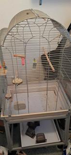 Grote Vogelkooi / Volière op Verrijdbaar Onderstel, Dieren en Toebehoren, Vogels | Hokken en Kooien, Ophalen, Zo goed als nieuw
