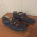 Elegante blauwe leren pumps van Helioform, maat 36 / 3 / H, Pumps, Zo goed als nieuw, Helioform, Verzenden
