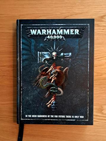 Warhammer 40K eighth edition Rulebook beschikbaar voor biedingen