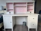 Ikea Hemnes bureau met opbouw, Huis en Inrichting, Bureaus, Zo goed als nieuw, Ophalen, Bureau