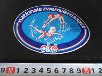 sticker nederland oké KNZB nationale zwemvierdaagse beschikbaar voor biedingen