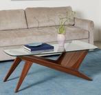 West Elm Marcio Display Salontafel – Glasplaat, Modern Desig, Huis en Inrichting, Tafels | Salontafels, Ophalen, 100 tot 150 cm