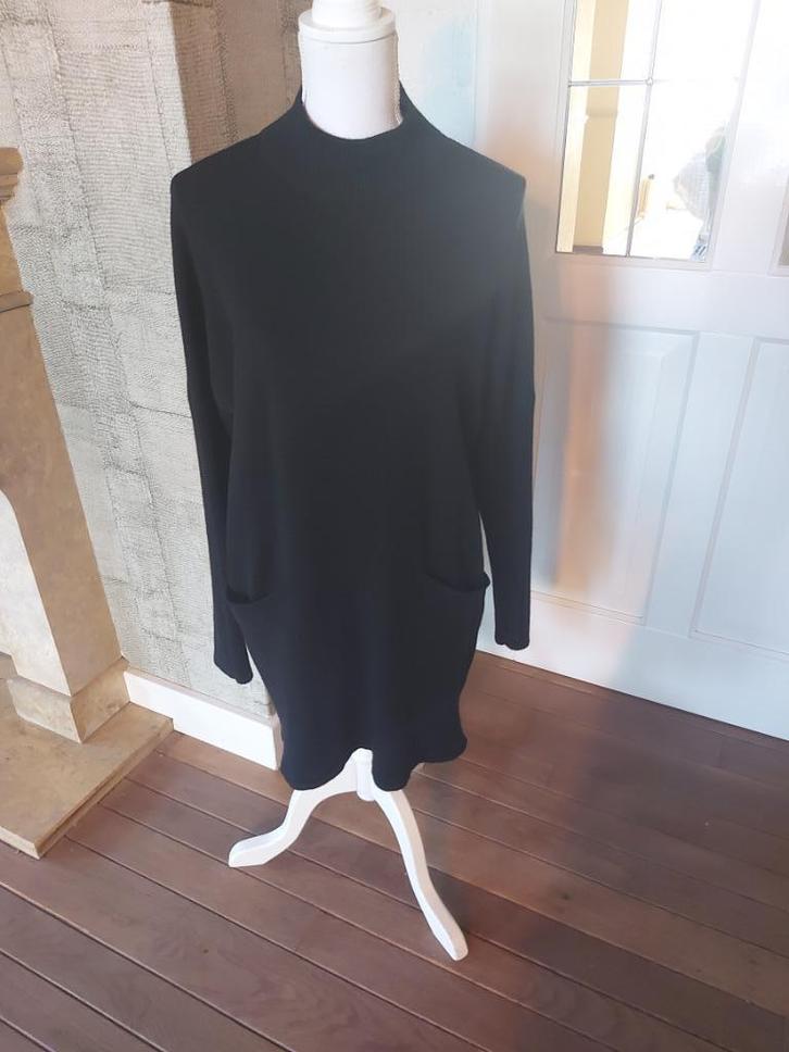 MOOI ZWART TUNIEK VH HET MERK MELODY MT L/XL, Kleding | Dames, Blouses en Tunieken, Zo goed als nieuw, Maat 46/48 (XL) of groter