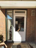 Kunststof achterdeur met dubbelglas en 3-punt sluiting, Ophalen, Nieuw, Buitendeur, Glas