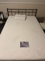 Pocketveringmatras X3000, Huis en Inrichting, Slaapkamer | Bedden, Ophalen, Wit, 140 cm, Zo goed als nieuw