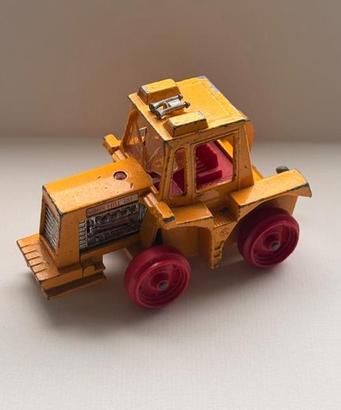 Vintage Matchbox Super Kings K-5 Muir-Hill Tractor - 1972, Hobby en Vrije tijd, Modelauto's | 1:50, Gebruikt, Hijskraan, Tractor of Landbouw